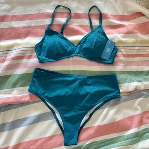 Metallic Bikini Set